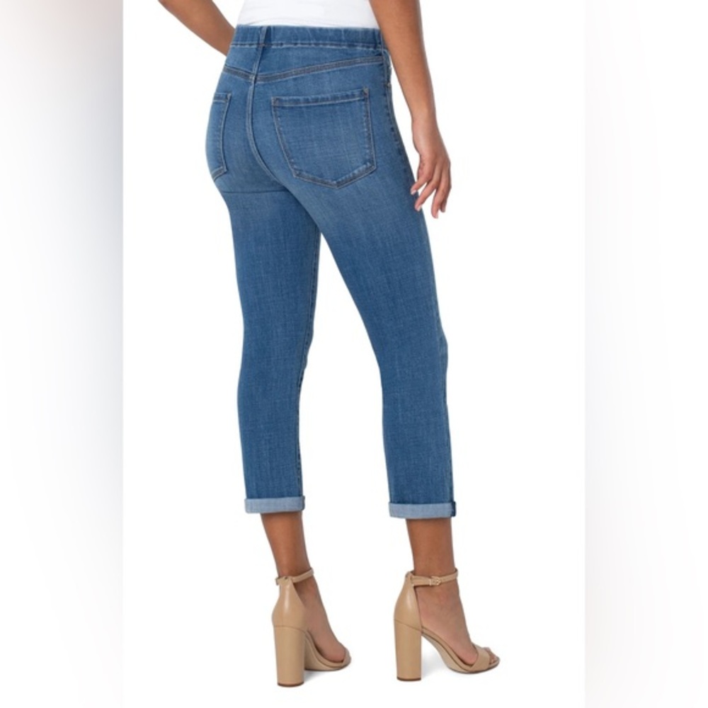 6(28) Liverpool Los Angeles Chloe Skinny Crop Jeans